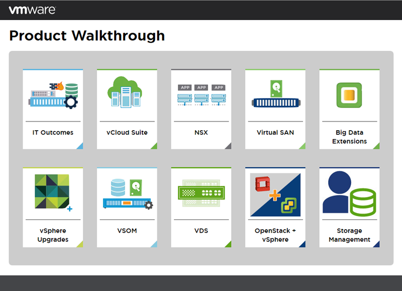 VMware enterprise virtualization environment